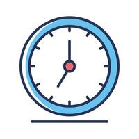 Check out our latest line style icon of wall clock vector