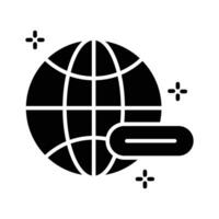 Here is a premium glyph icon of web browser technology vector