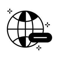 Here is a premium glyph icon of web browser technology. vector
