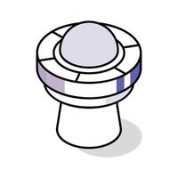 Get this isometric style icon of a ufo object vector