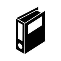 Easy to edit isometric icon showing a binder. vector