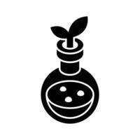 A premium isometric icon of advanced botany test. vector