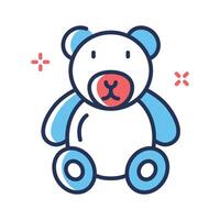Have a look at this premium outline icon of cute teddy bear vector