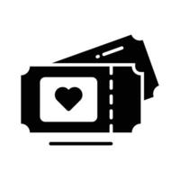 Have a look at this amazing line icon showing movie tickets. vector