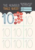 Cute and colorful kids worksheet in kawaii style where they circle and write names of objects to learn vocabulary and writing. vector