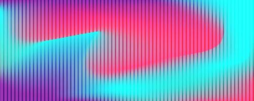 Modern abstract background with vertical lines soft gradient. Smooth and flowing aesthetic, fractal glass gradient background vector