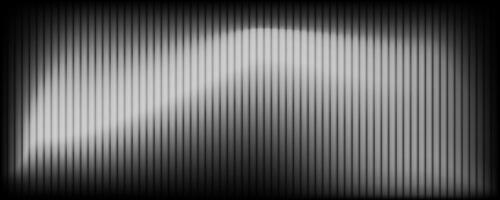 Modern abstract background with vertical lines, soft gradient in black and white tones. Smooth and flowing aesthetic, fractal glass gradient background vector