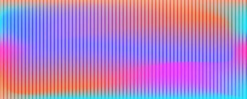 abstract background with vertical lines, gradient in pink, purple and orange tones. Smooth and flowing aesthetic, fractal glass gradient background vector