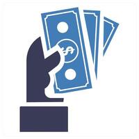 Card Payment concept in blue color vector