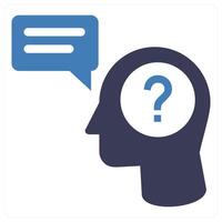 Comment icon concept in blue color vector