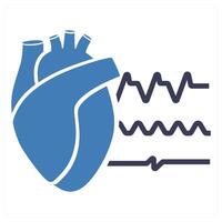 ECT icon concept in blue color vector