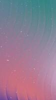 A colorful background with waves and stars video