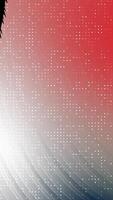 Dynamic red, white, and blue gradient background with moving dots and light streaks for patriotic themes and designs. video