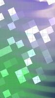 Abstract background with squares and triangles video