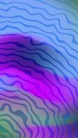 A visually captivating abstract animation with flowing stripes and shifting colors creating a dynamic background effect. video