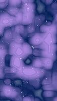 Abstract purple background with floating confetti particles creating a dynamic and visually engaging animation loop for creative projects video