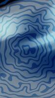 Abstract topographic contour lines animation with light blue hues creating a captivating and visually appealing background effect. video