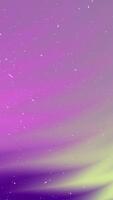 Abstract animated background featuring falling particles in a stylish purple gradient and soft light effects video