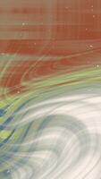 A colorful abstract painting with waves and clouds video