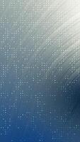 Futuristic technology background animation shows a dynamic display of moving dots and light streaks creating a modern digital effect. video