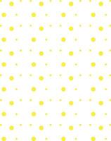 Yellow dots abstract pattern vector