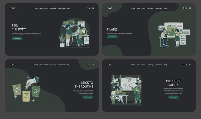 Stylized Illustrations for an Enhanced Interactive Web Experience that Captivates Users