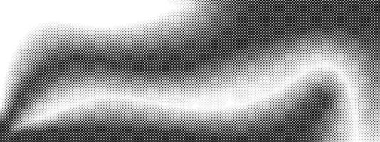 Faded halftone texture. Dotteds gradient rectangular background in the style of pop art. BG annotation with a halftone template. black -white spotted radial geometric design. vector