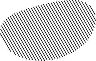 Stylized shape showing diagonal flow vector