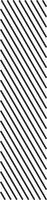 Modern shape decorated with diagonal lines vector