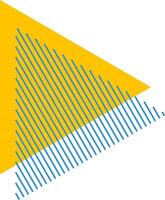 Abstract Memphis style composition vector