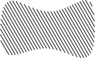 Artistic shape with angled stripe design vector