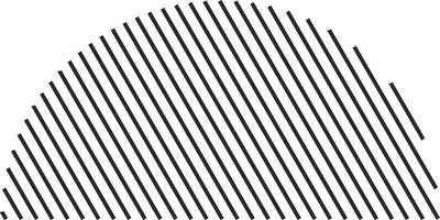 Decorative geometric design with diagonal lines vector
