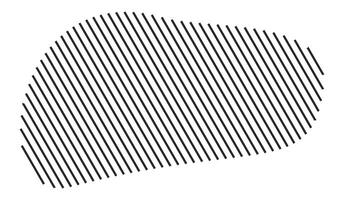 Dynamic form with diagonal stripe accents vector