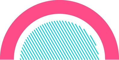 Stylish Memphis pattern composition vector