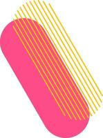 Retro Memphis inspired patterns vector