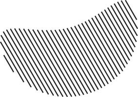 Abstract graphic with stripe patterns running diagonally vector