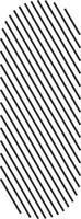 Diagonal striped theme within geometric form vector