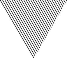 Simple geometric layout with diagonal stripes vector
