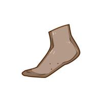 circulation compression sock vector