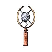 audio microphone sketch drawn item vector