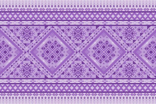 elegant purple pattern in native American style