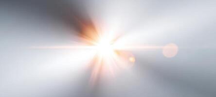 The luminous burst of light creating an ethereal atmosphere. photo