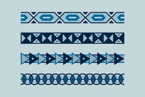 Geometric Ornament Frame with line and shape vector