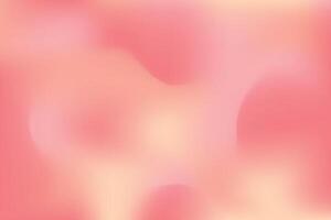 Peach pink smooth gradient background vector