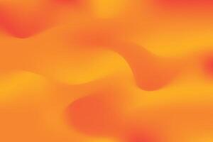 Orange amber smooth gradient background vector