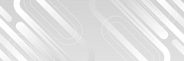 Clean Minimal White Abstract Background with Geometric Shapes vector