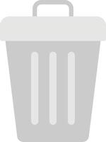 Trash Branding Can Garbage vector
