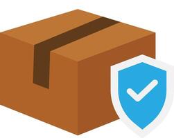 Protected Security Secure Courier vector