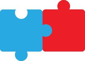 Puzzle Branding Solution Strategy vector