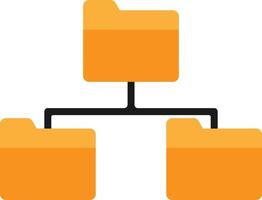 Root Directory Folder Business vector